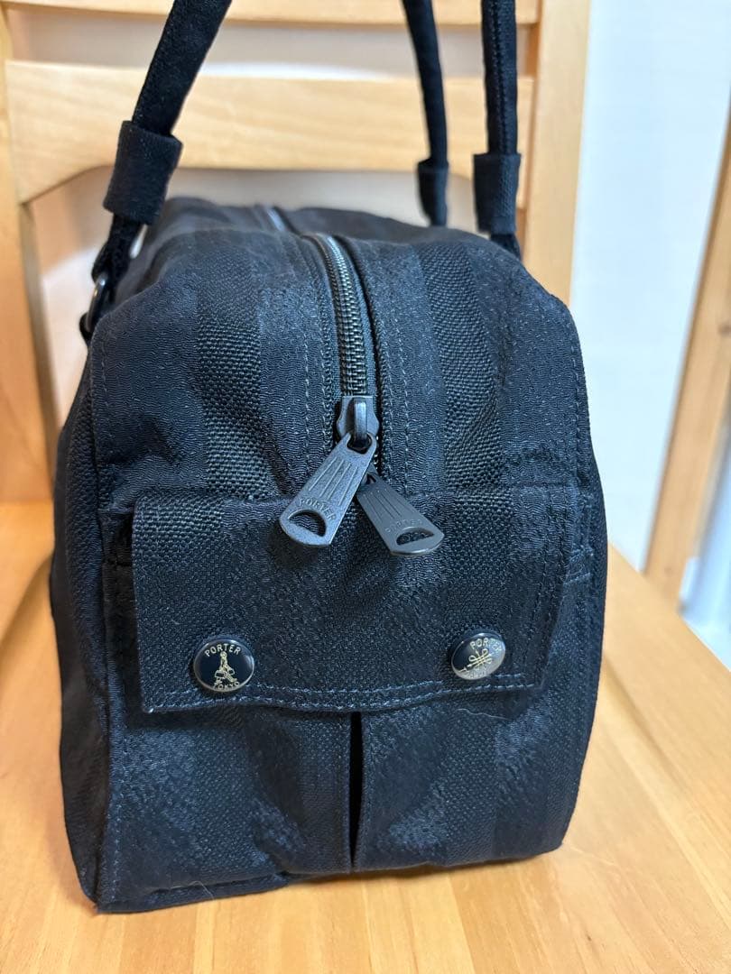 PORTER The 10th anniversaryミニボストン　ブラック