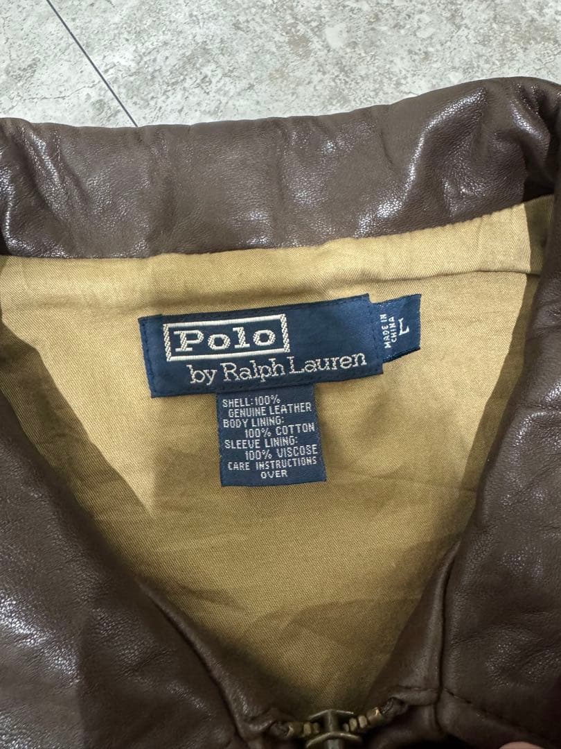 Polo by Ralph Lauren レザージャケット 90s
