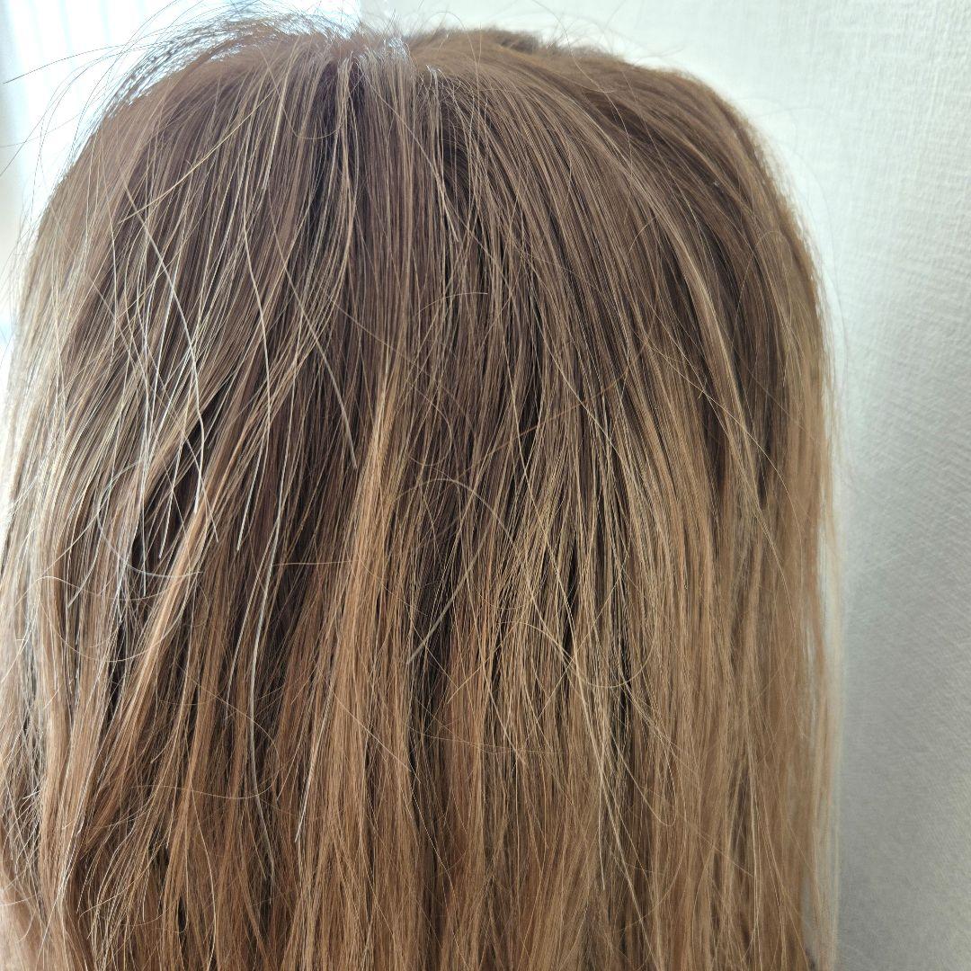 完売品⭐あまんだ50 グラデーションヘア フル 百合子ウィッグレミー人毛100%