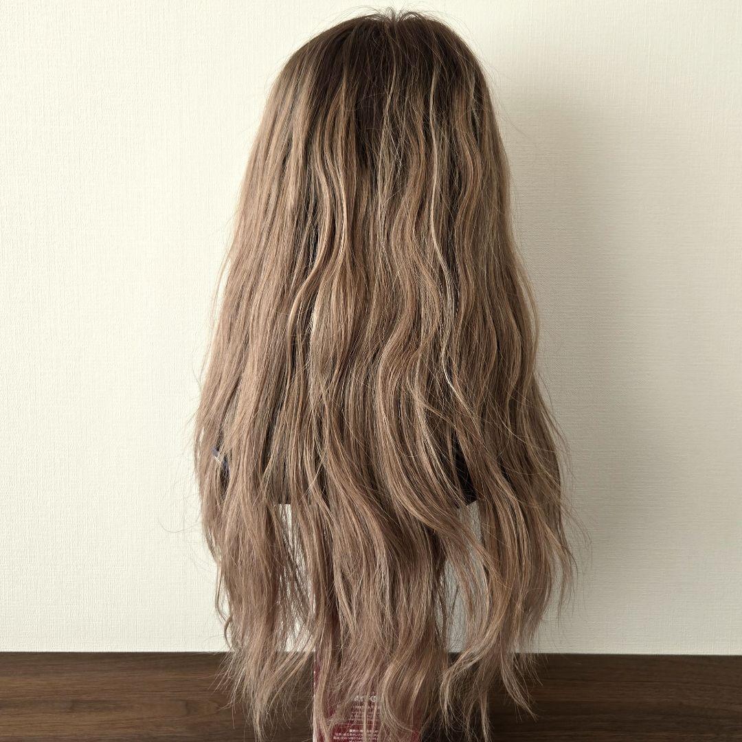 完売品⭐あまんだ50 グラデーションヘア フル 百合子ウィッグレミー人毛100%