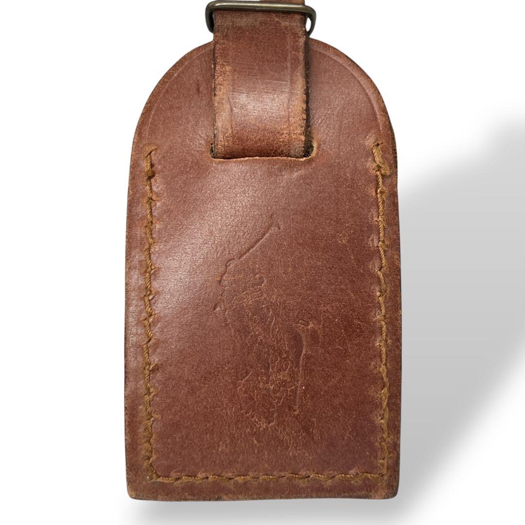 ポロラルフローレン　ブラックウォッチ　ショルダーバッグ　チェック柄　PVCレザー