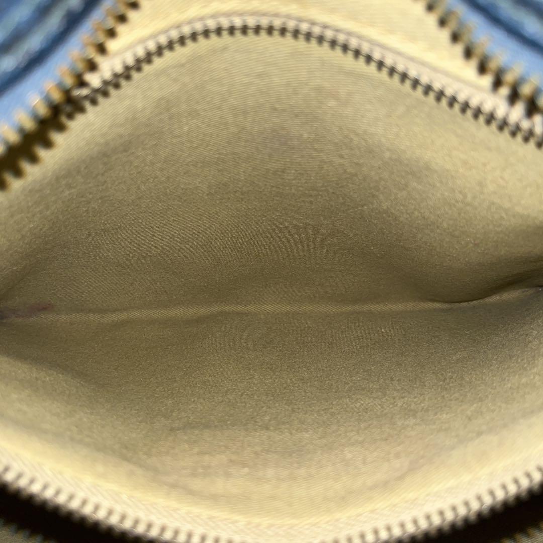 ポロラルフローレン　ブラックウォッチ　ショルダーバッグ　チェック柄　PVCレザー