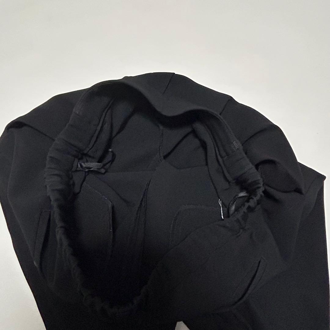 美品✨23区 スーツ セットアップ パンツ ノーカラー ボタンレス ビジネス 黒
