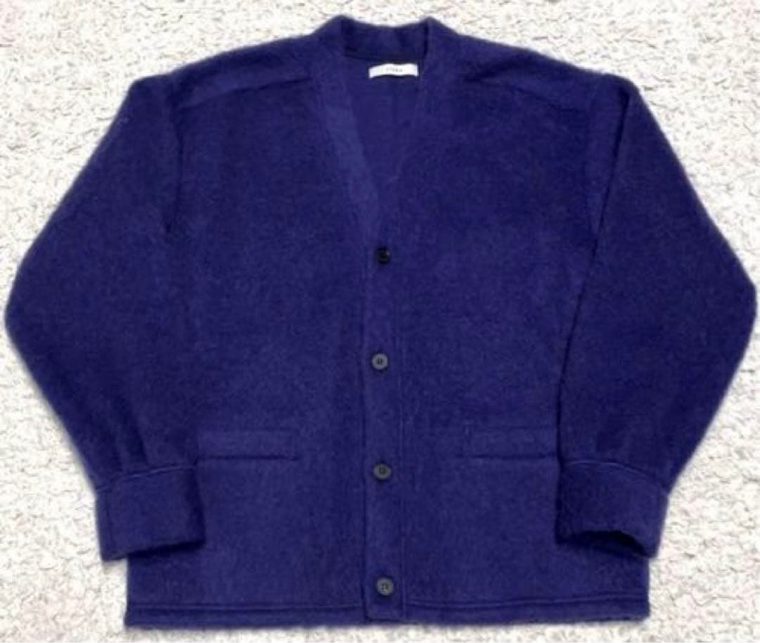 【美品】即完売 JIEDA MOHAIR CARDIGAN モヘア パープル 紫