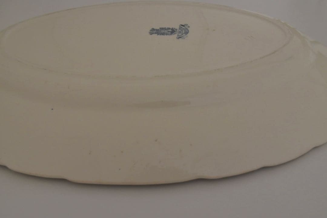 GIEN RINCEAUX ジアン オーバル皿 ランソー フランスアンティーク