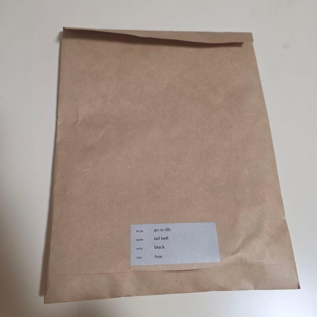 Hender Scheme　tail belt　新品未使用　紙袋あり