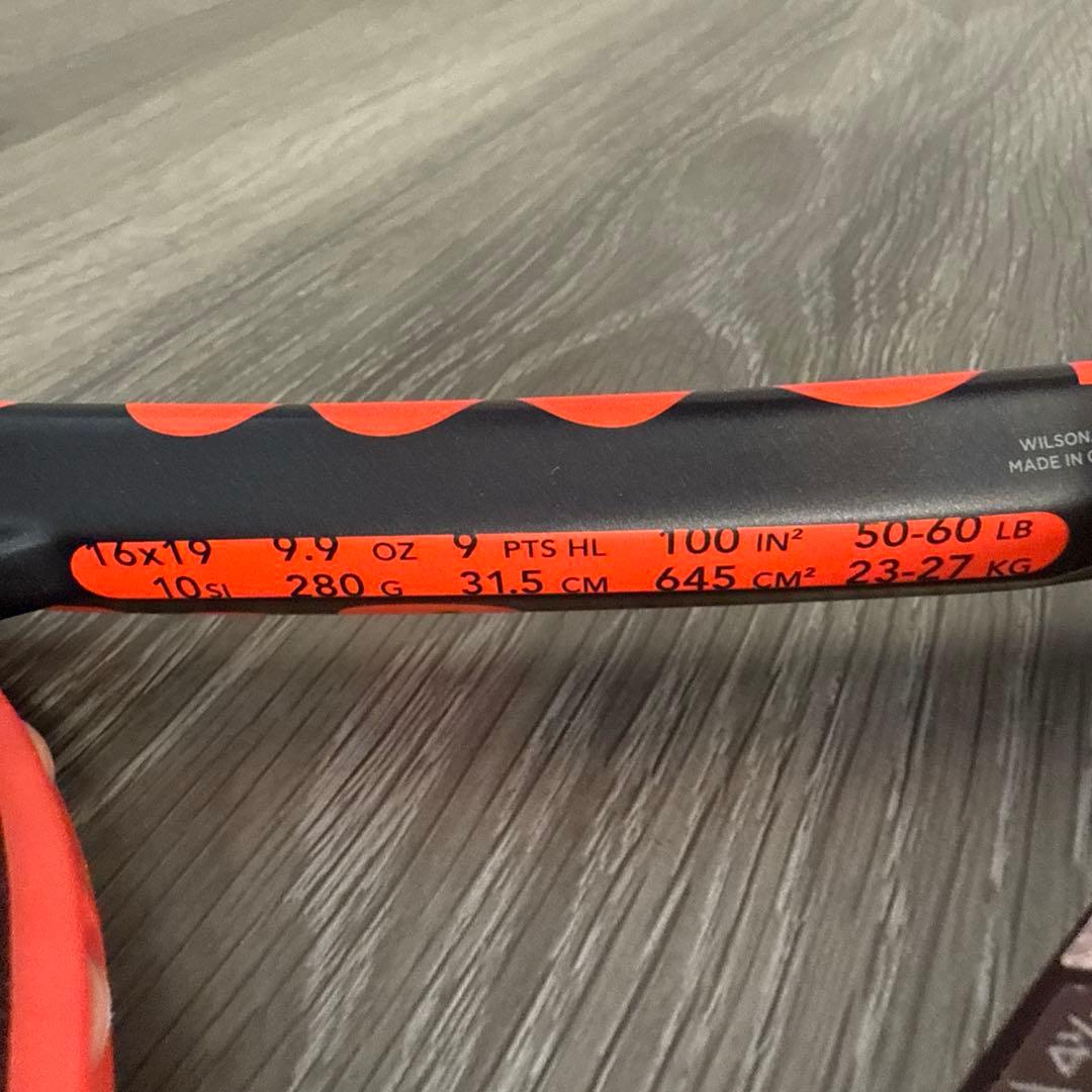 ［美品］CLASH100L Wilson（ウィルソン）ラケット