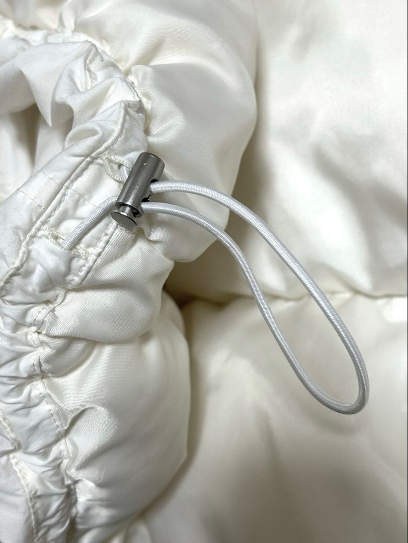 「SLOBE IENA」 ダウンジャケット 38 ホワイト ショートダウン