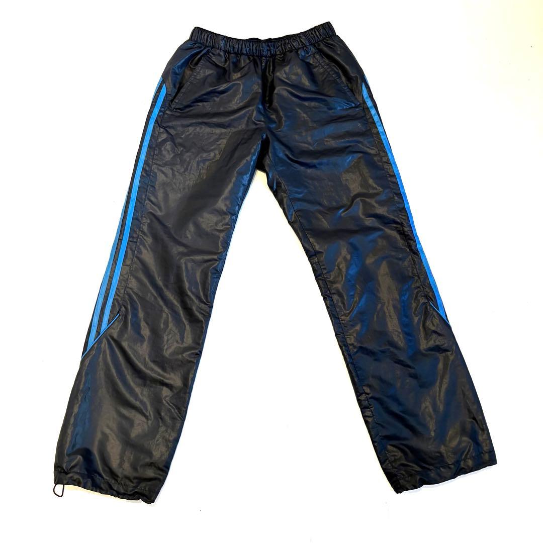 adidas アディダス clima365 トラックスーツ セットアップ黒青 L