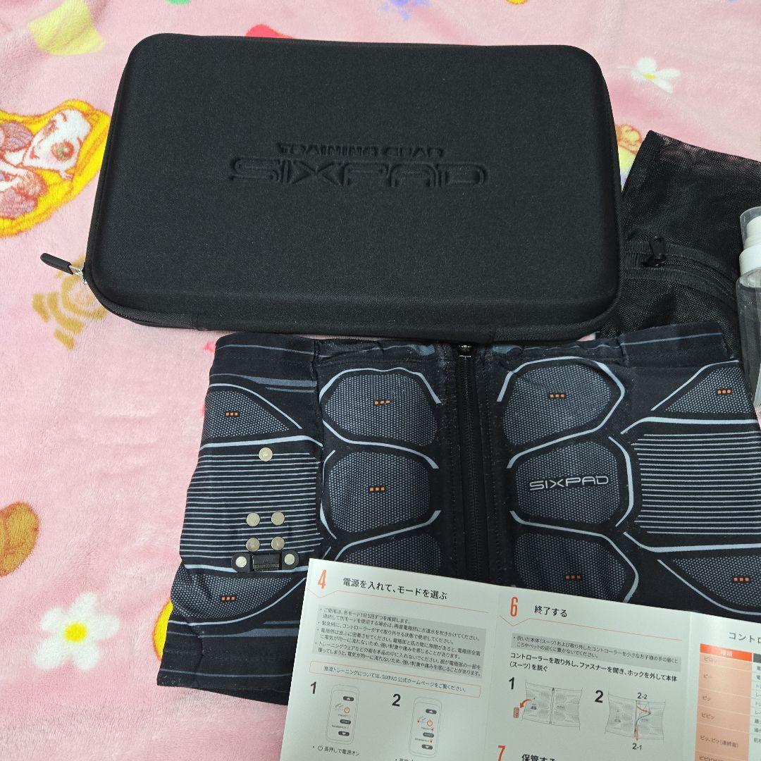 SIXPAD トレーニング・パワーベルト　専用コントローラー付き　Mサイズ