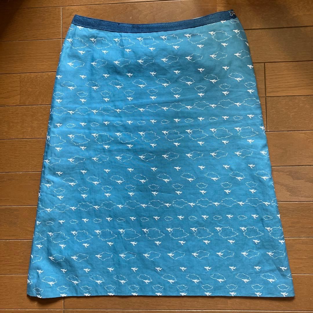 ミナペルホネン ￼サイズ 36 hiko-ki 刺繍 スカート
