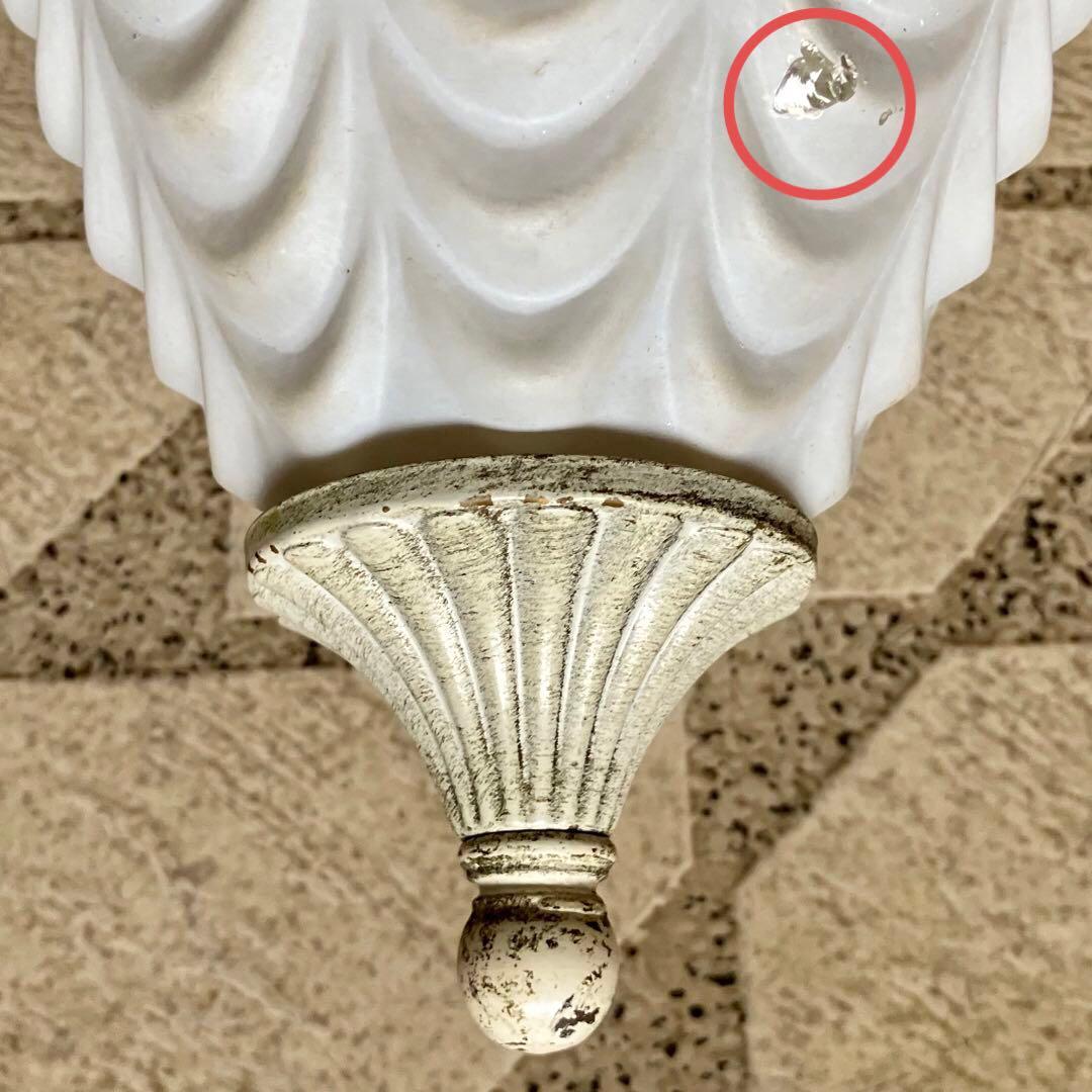 ヴィンテージ ハンギング ランプ / ガラスシェード