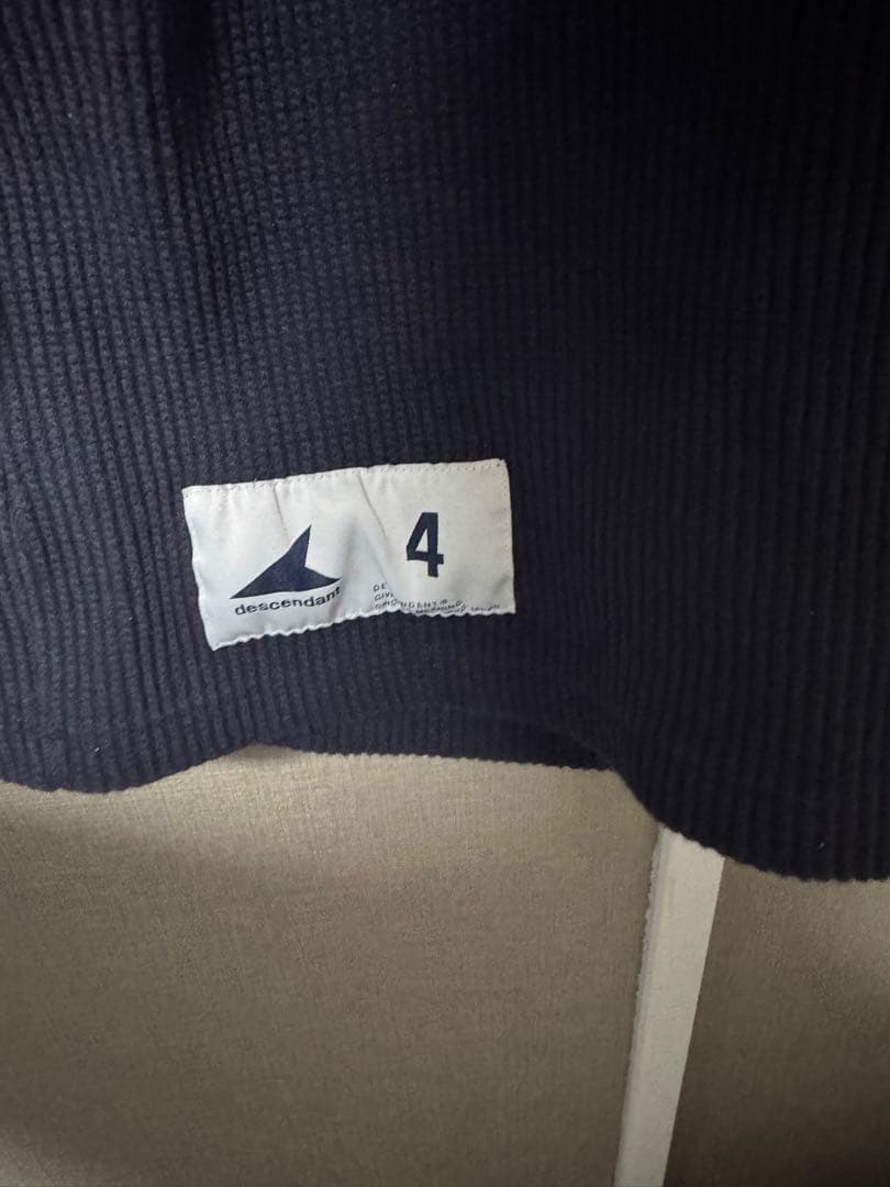 DESCENDANT ディセンダント サーマル ワッフル ロンT 4 25aw