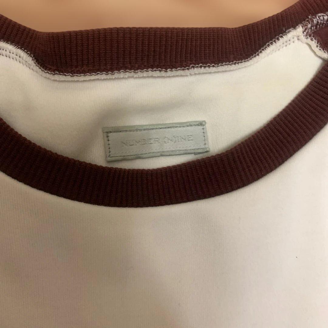 貴重！NUMBER NINE SNOOZER 雑誌コラボ　ラグランスウェット　3