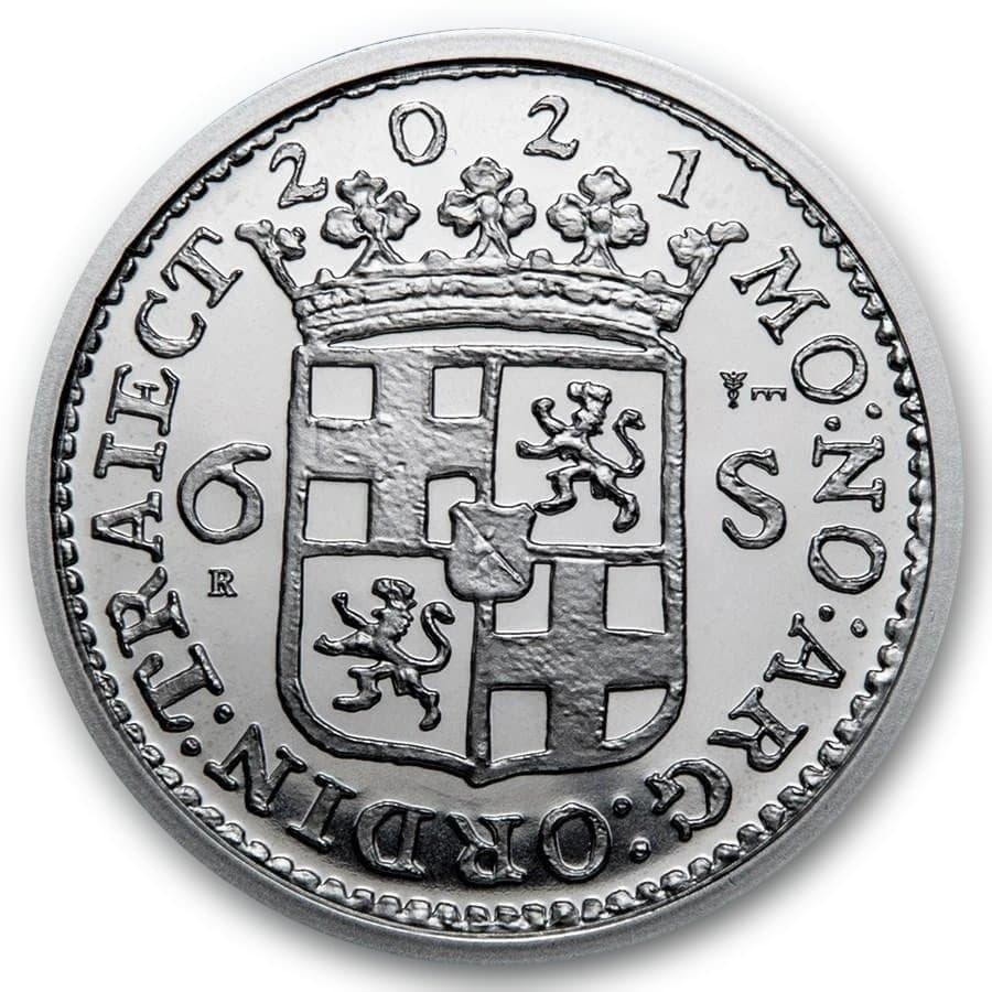 2021年 オランダ「帆船 シリング・リストライク」純銀 1オンス メダル