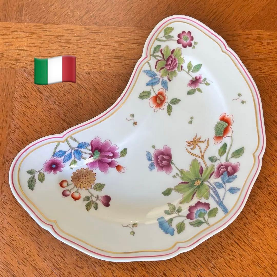 【希少品】リチャードジノリ★グランデューカ★クレッセント（三日月）プレート