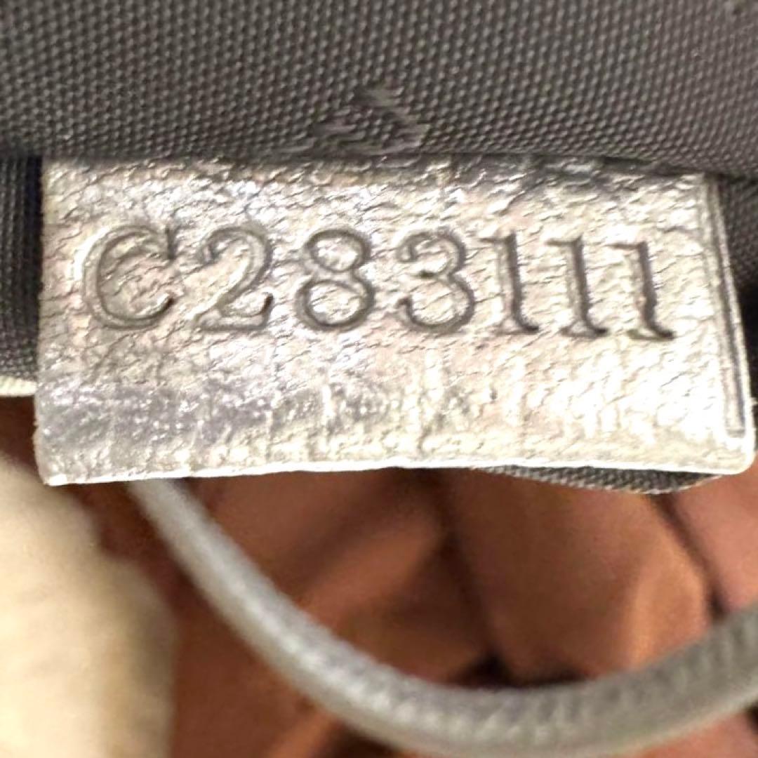 極美品 ヒロフ HIROFU トートバッグ リベロ Lサイズ シルバーグレー