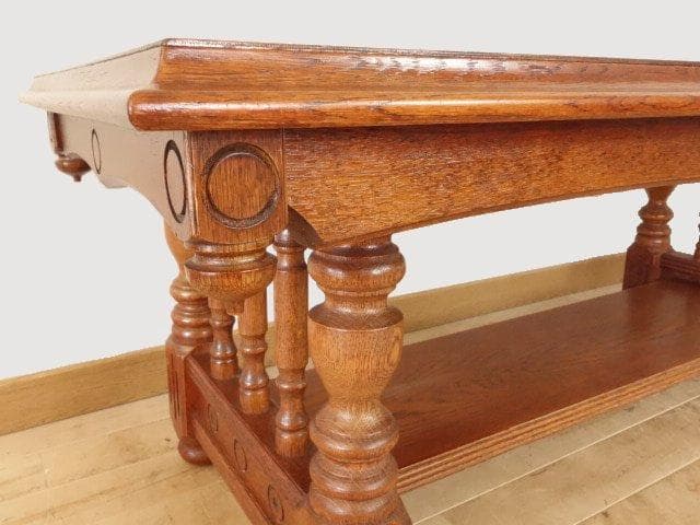 木製　センターテーブル　再塗装済　USED