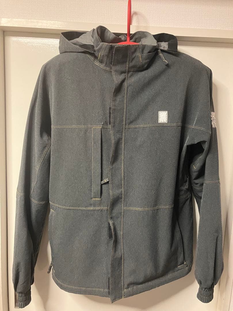 686 Dojo 23-24 L ブラックデニム 上下セット