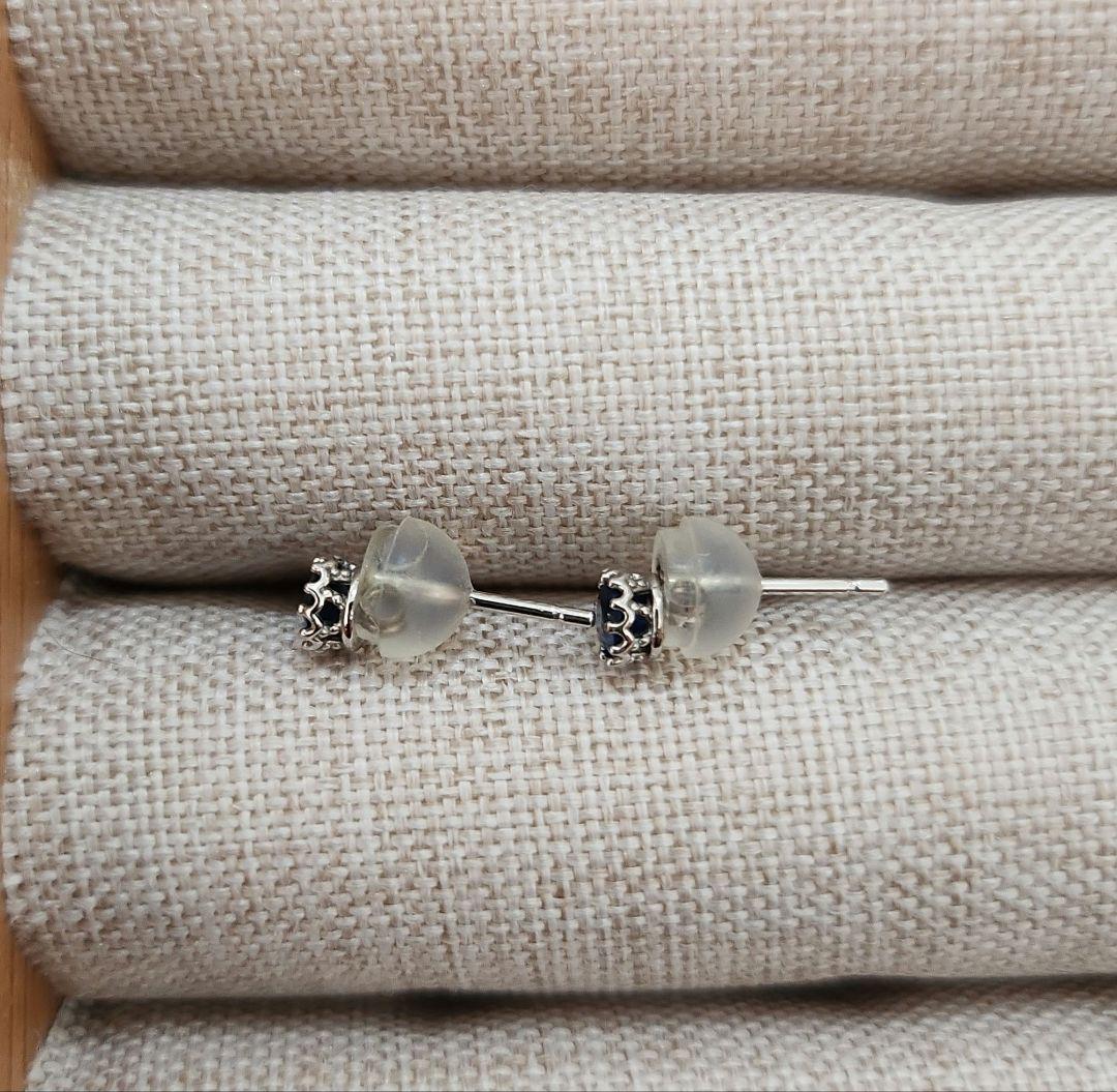 ツツミ　サファイア　ピアス10K