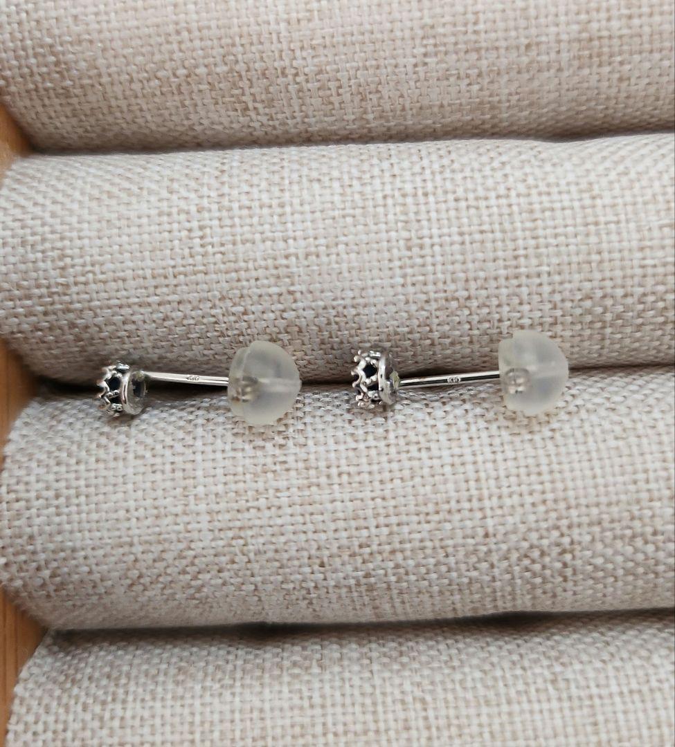 ツツミ　サファイア　ピアス10K