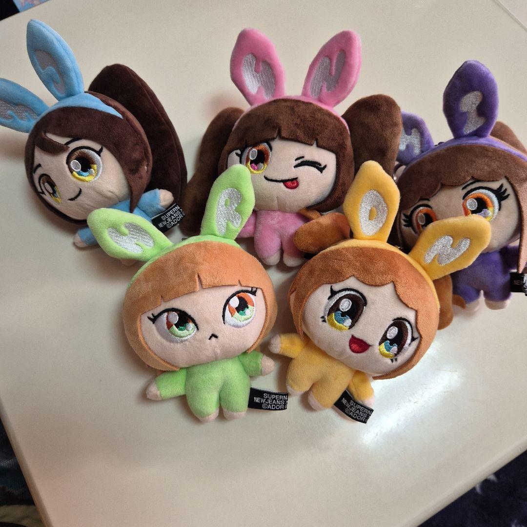 NewJeans　ぬいぐるみキーホルダー