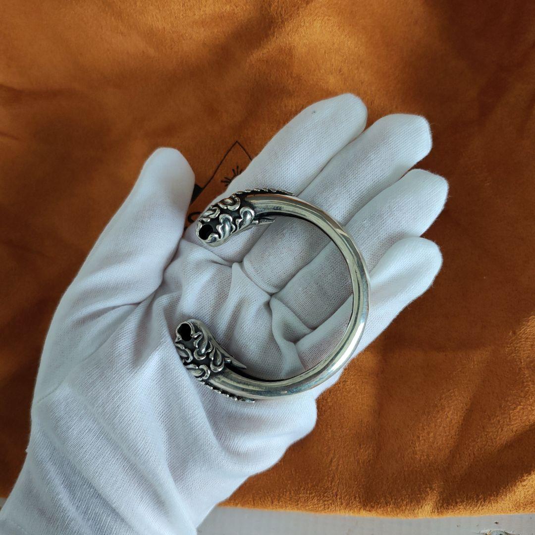 お値下げ!①SAAD ブレスレット　腕輪　シルバー