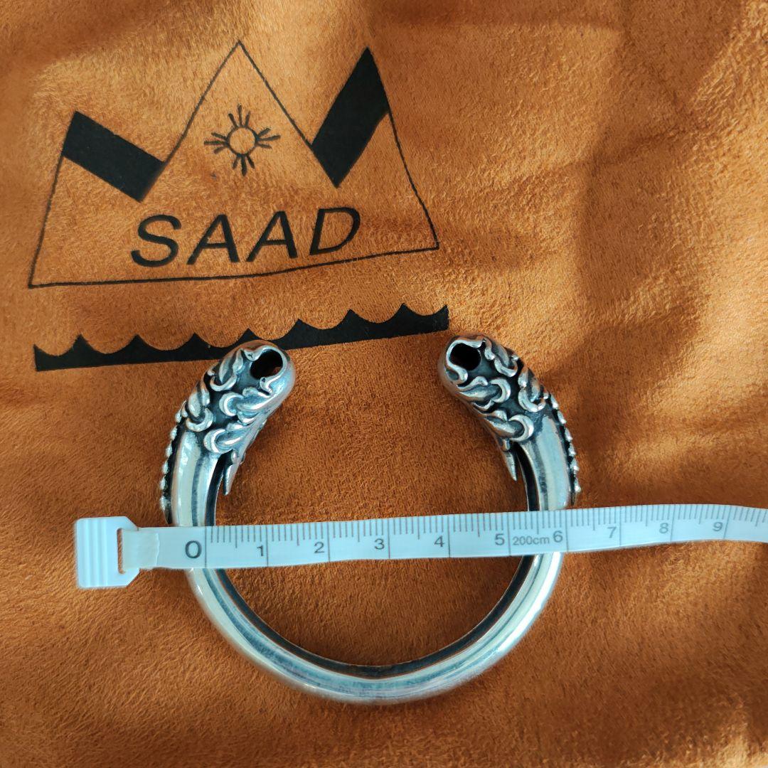 お値下げ!①SAAD ブレスレット　腕輪　シルバー