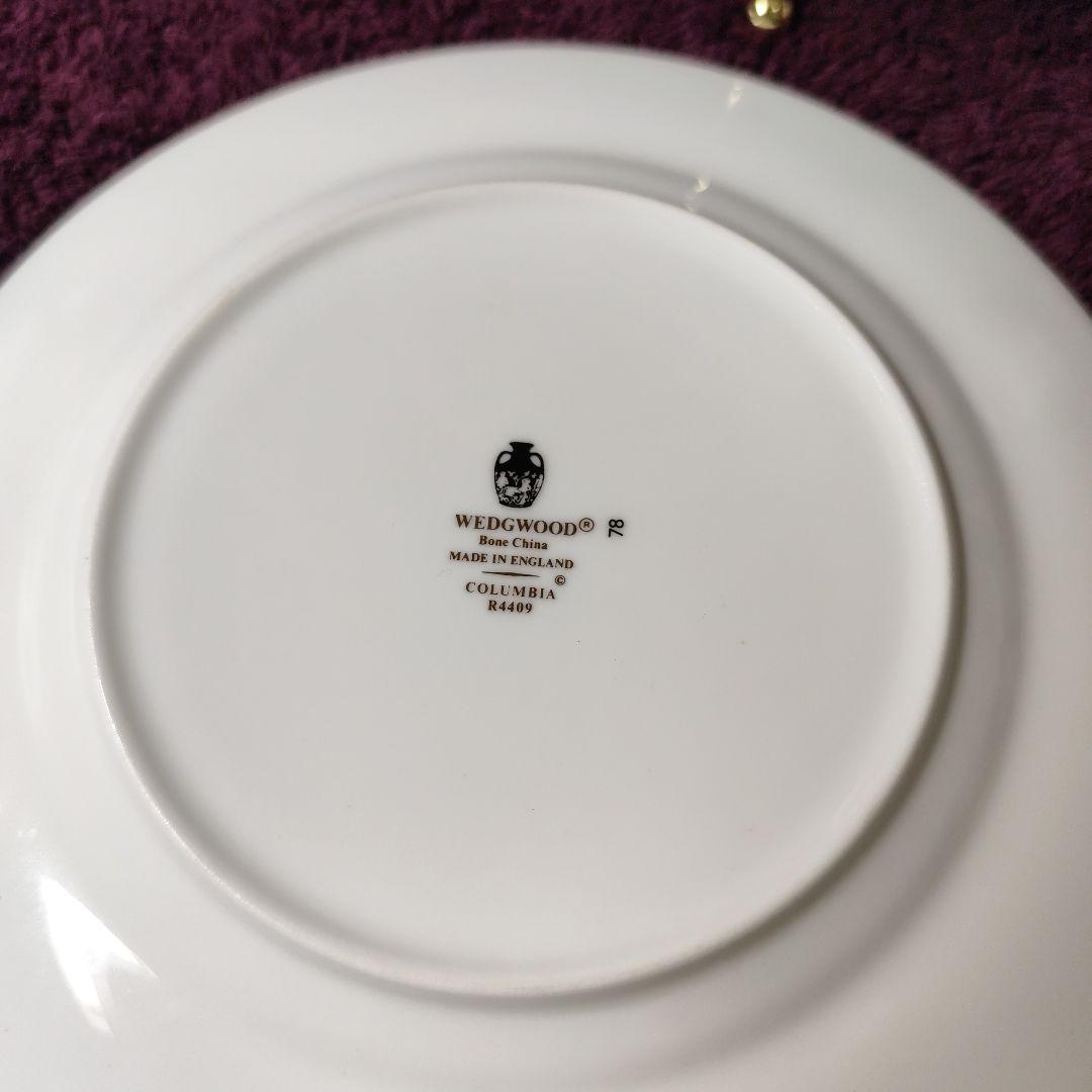 ウェッジウッド　コロンビアセージグリーン　カップ＆ソーサー２客＋プレート３枚＋S
