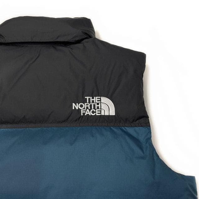 【期間限定価格】ノースフェイス ダウンベスト ヌプシ(L)青 黒 190122