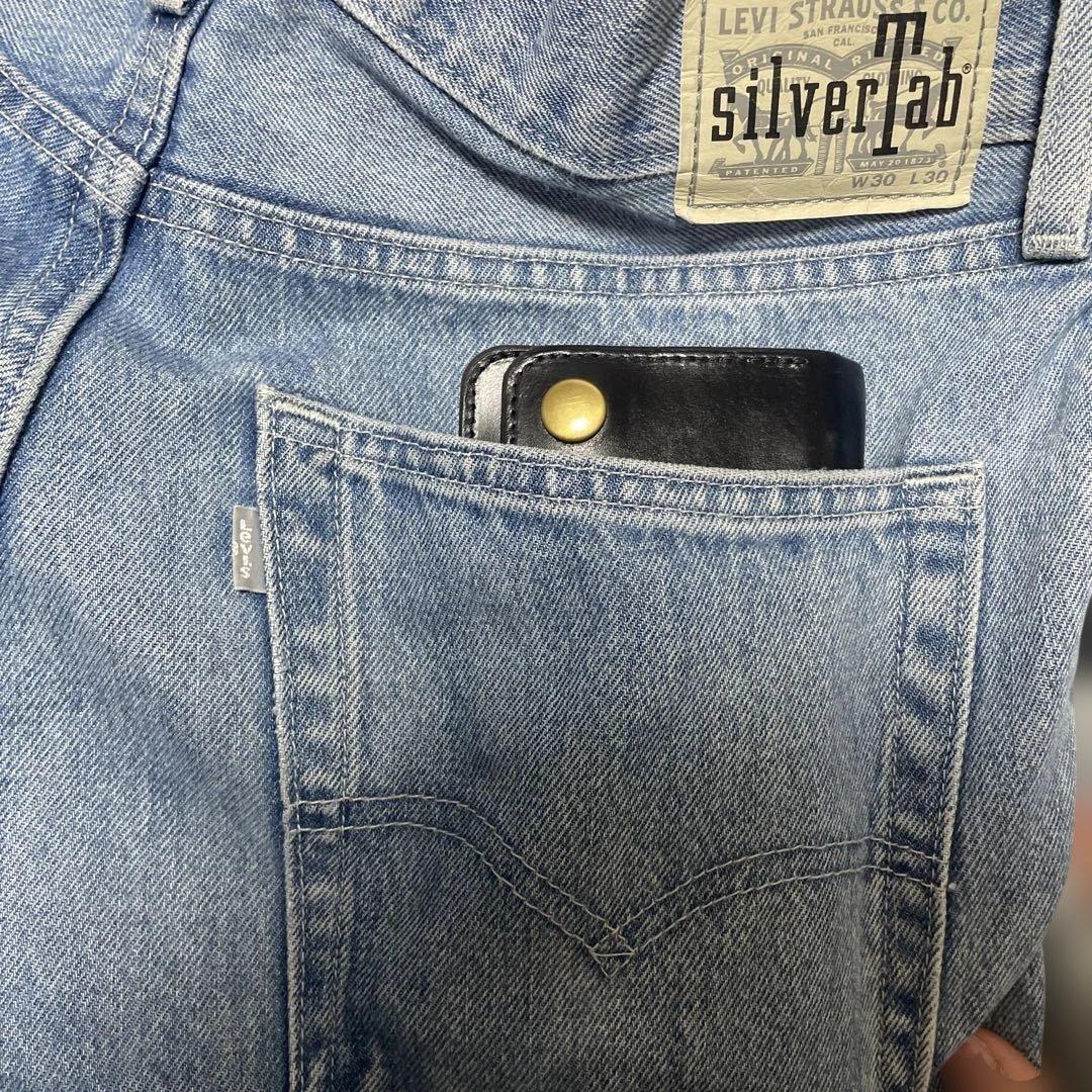 クロムエクセル　茶芯ロングトラッカーウォレット　三層　値下げ中！