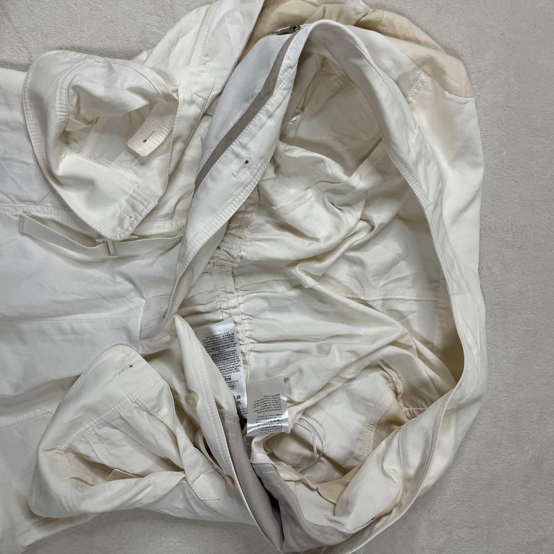 【美品】ステラマッカートニー　オフホワイト×ベージュ サロペット 38