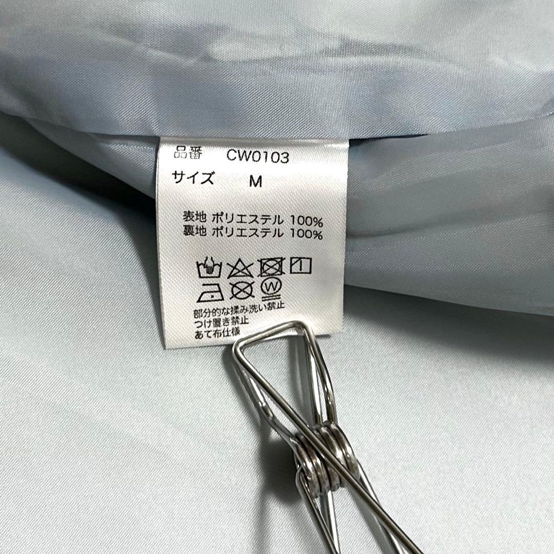 CAMPHOR WOOD ジップ レザー ジャケット M ブルー系