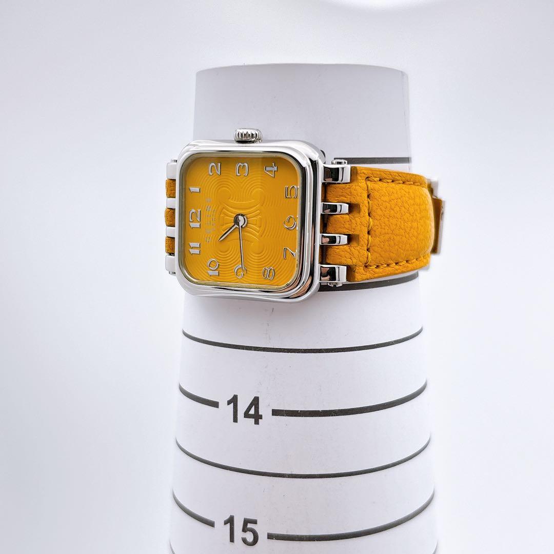 【希少・電池新品】セリーヌ CELINE ラ パリセット スクエア 腕時計