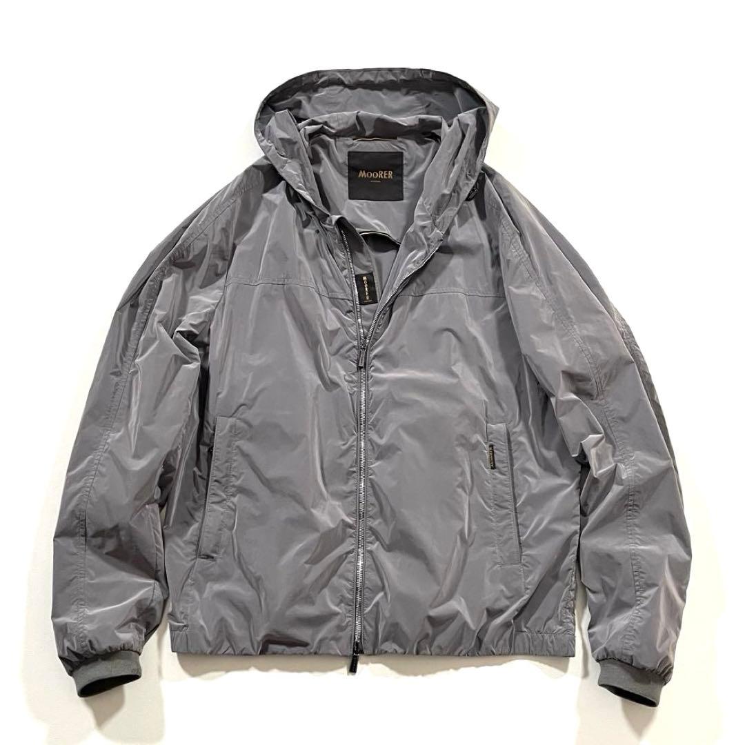 【良品】MOORER/ムーレー　ナイロンジャケット　ALBORI/アルボリ　50