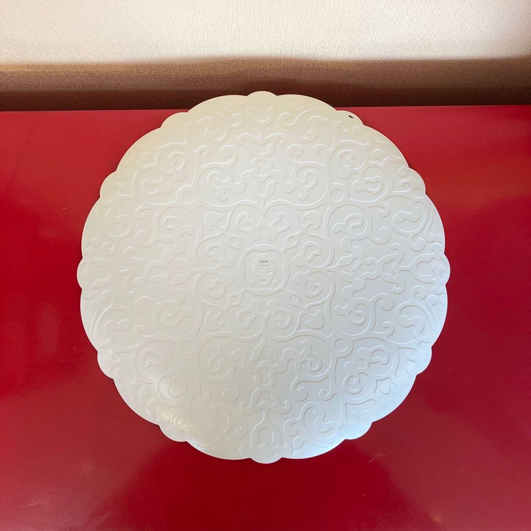 ALESSI DRESSED ラウンドトレイ（BLACK&WHITE）