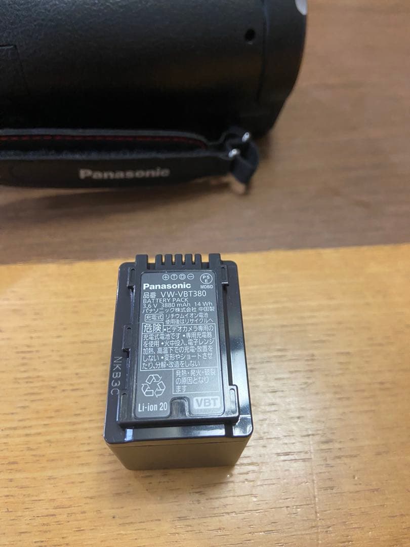 Panasonic 4K ビデオカメラ　HC-WXF990M 中古美品