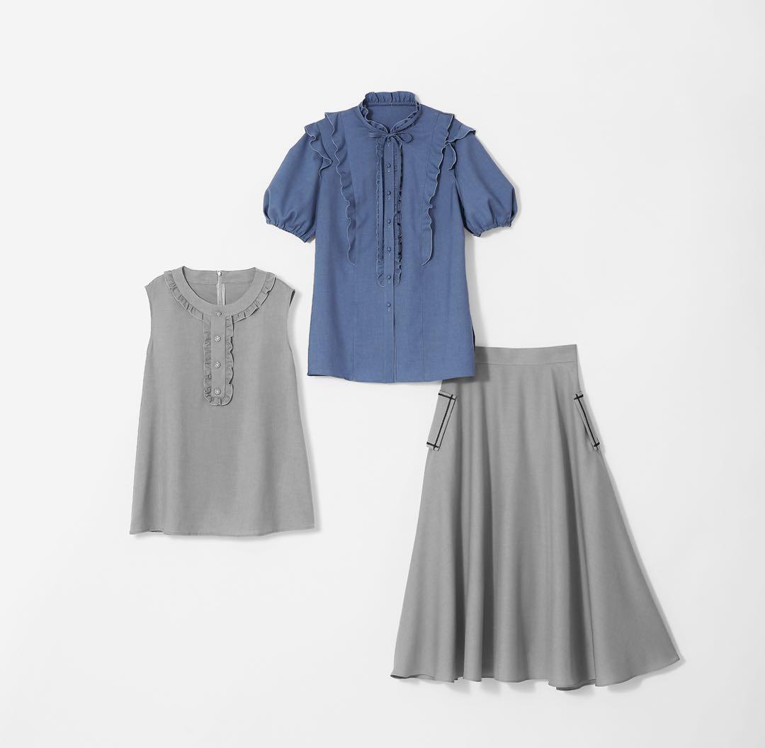 新品同様♡Reneルネ2025♡フレアスカート ダークネイビー 36