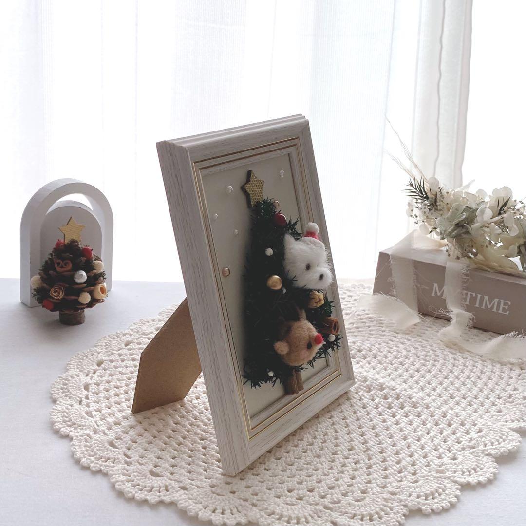 専用ページ　クリスマス作品　羊毛フェルト