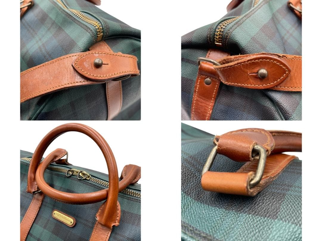 Polo Ralph Lauren ブラックウォッチ 2way ボストンバッグ