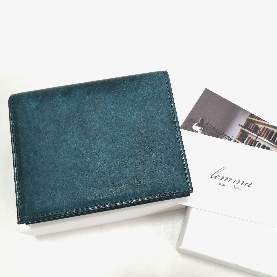 新品未使用✨ レンマ　マリスコ　折財布　ペトローリオ　ネイビー　プエブロレザー