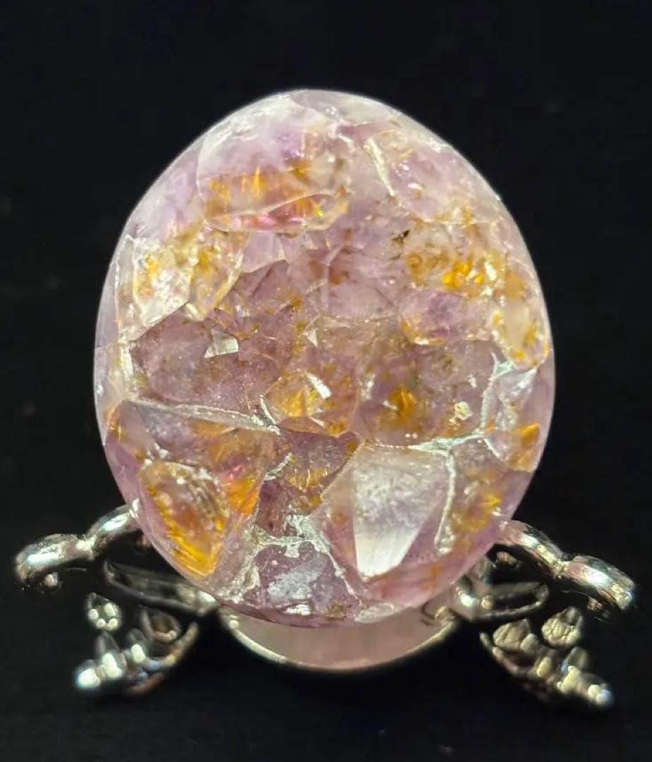 ウルグアイ産！アメジストたまご⭐️タイチン共生