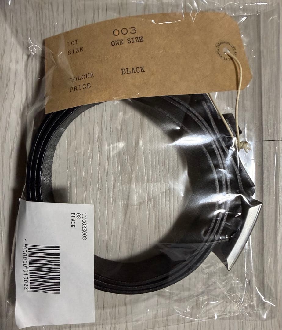 小物 T.T Taiga Takahashi Lot.003 Hickok Belt