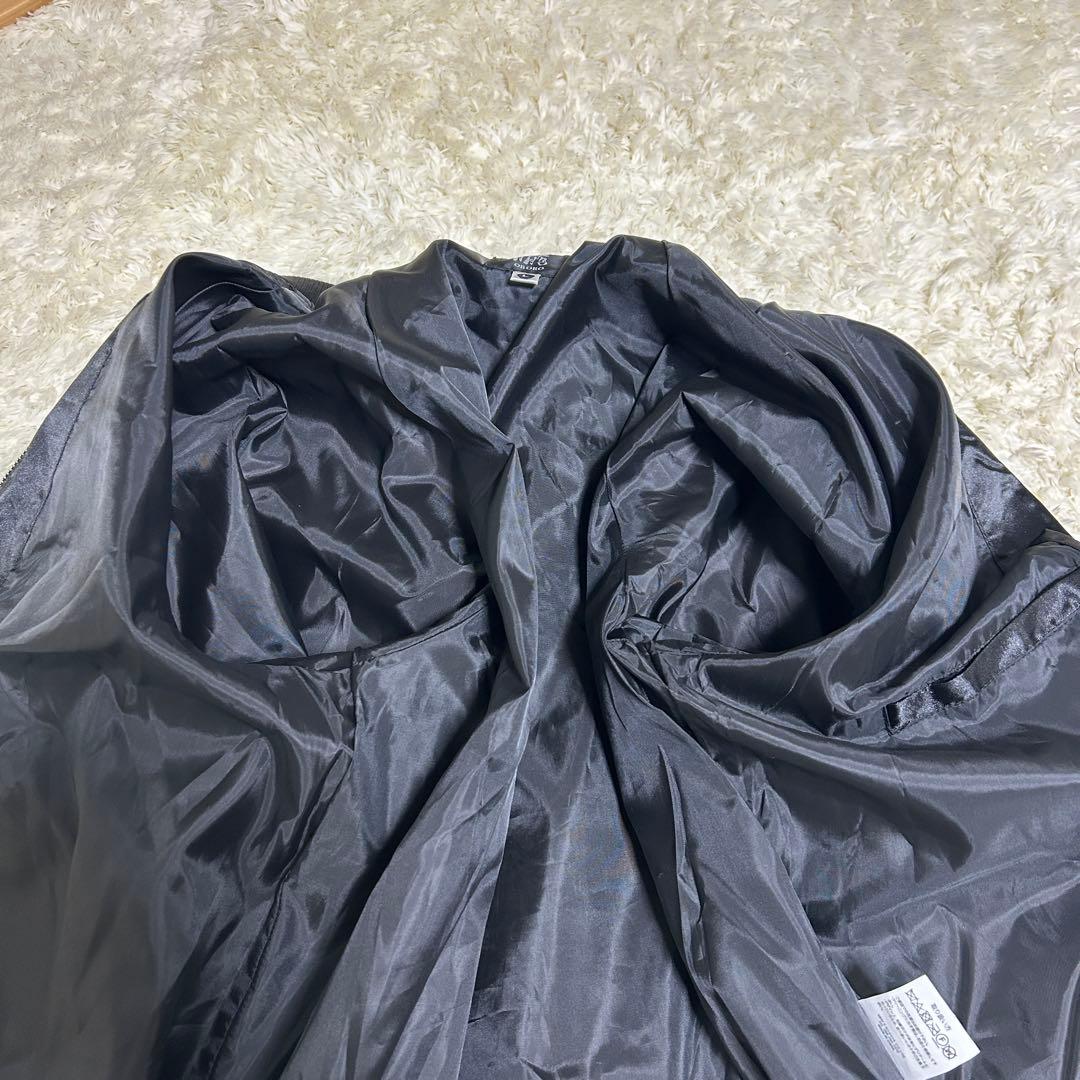 美品✨ 朧 スカジャン タグ付き 狼 和柄 刺繍 両面デザイン 男女兼用 L