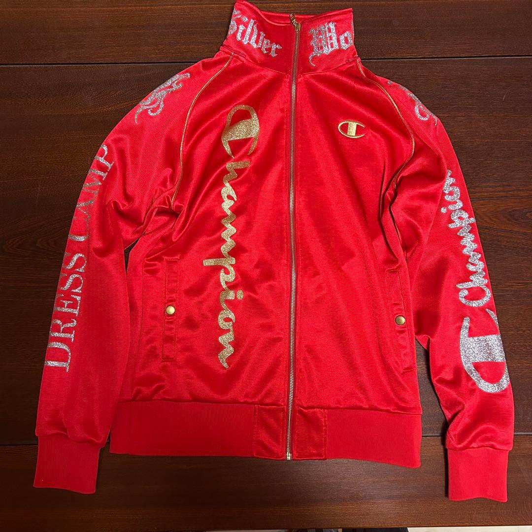 champion K-1 魔裟斗　限定モデル　ジャージ　トラックジャケット　赤