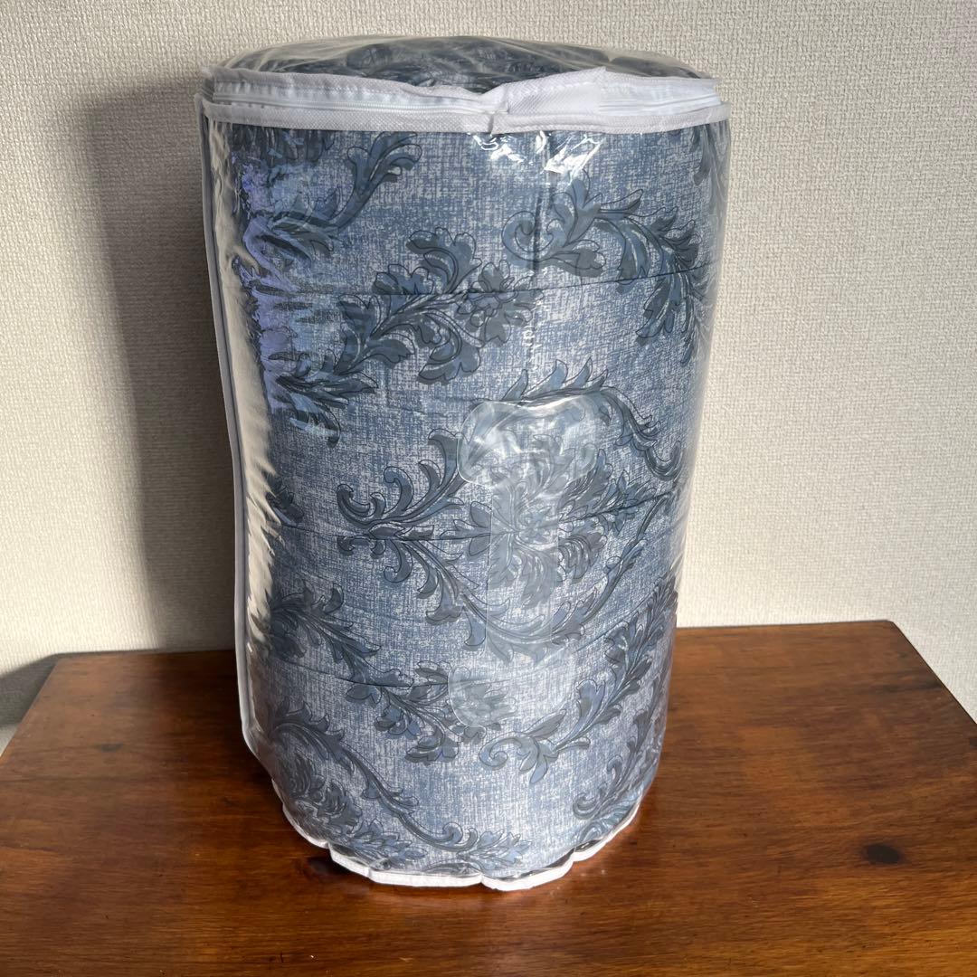 【２枚】モリリン ほこりが出にくい カーボンホット 掛けふとん＜シングル＞ブルー