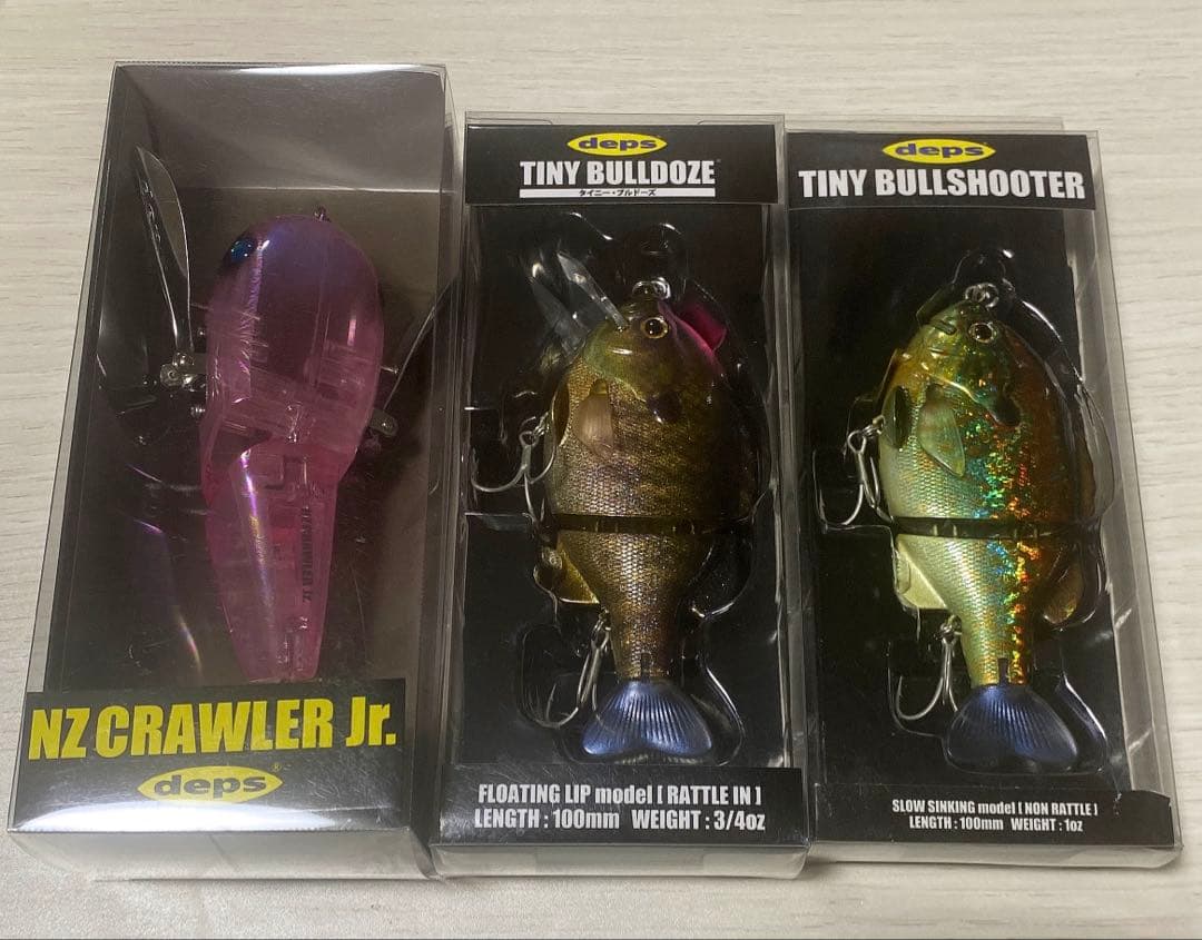 deps ルアーセット NZ CRAWLER Jr. TINYセット
