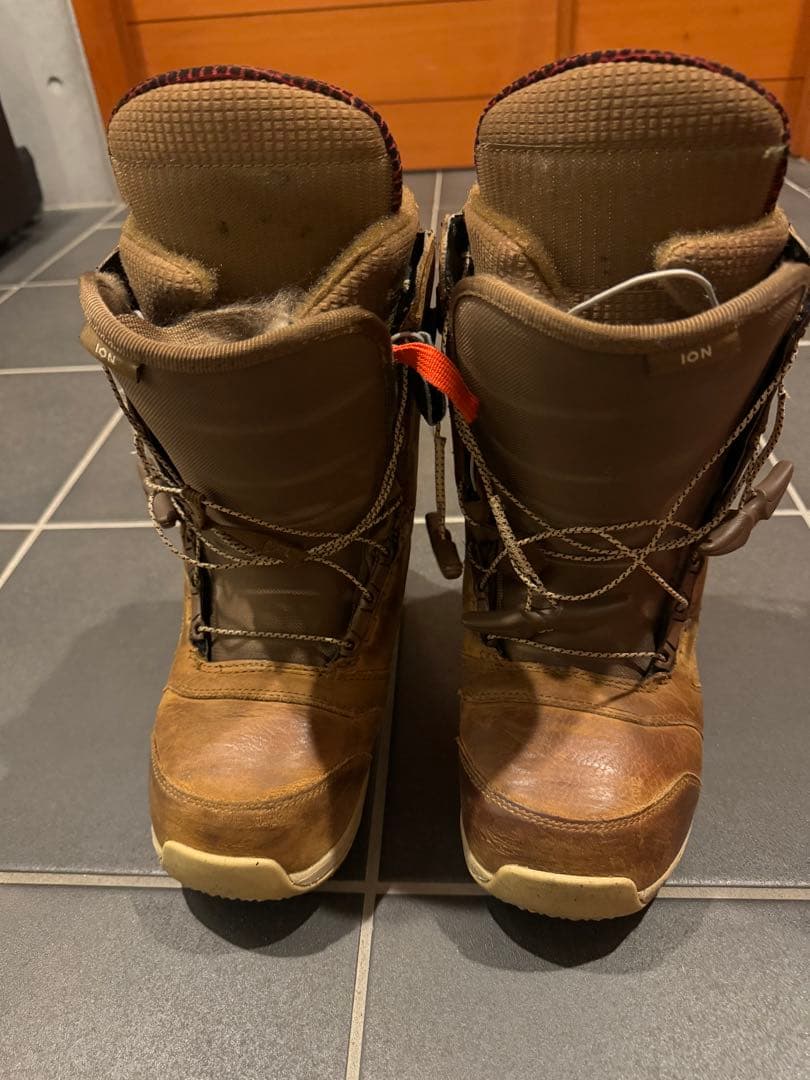 BURTON　スノーボードブーツ　ION　レザー　REDWING　25cm