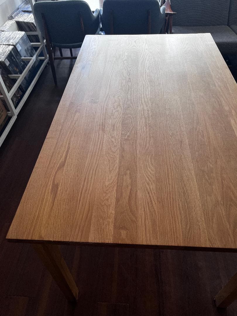 【無印良品】オーク　無垢材　ダイニングテーブル　美品