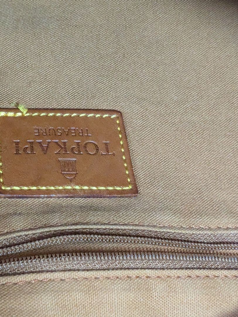 TOPKAPI　トプカピ　装飾的なプリントのトートバッグ　スカーフ柄